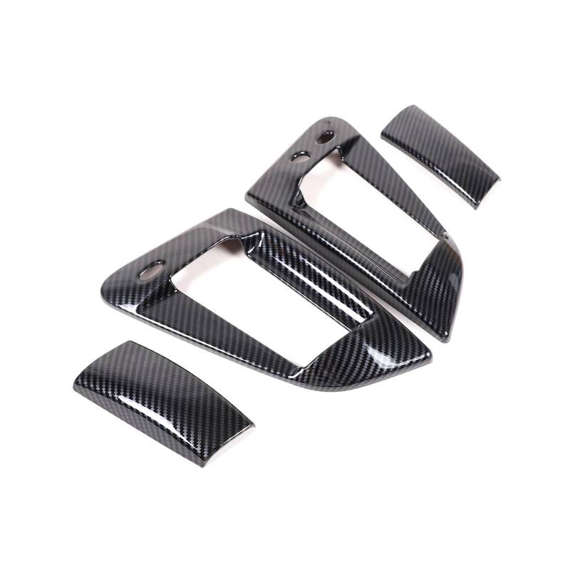 Pfdwmdoi Interieur Zubehör Für Nissan 370Z Z34 2009-2020 ABS Carbon Fiber Auto Außentürgriff Schutzhülle Trim Aufkleber Außen LHD Car Interieurleisten(Carbon Fiber) von Pfdwmdoi