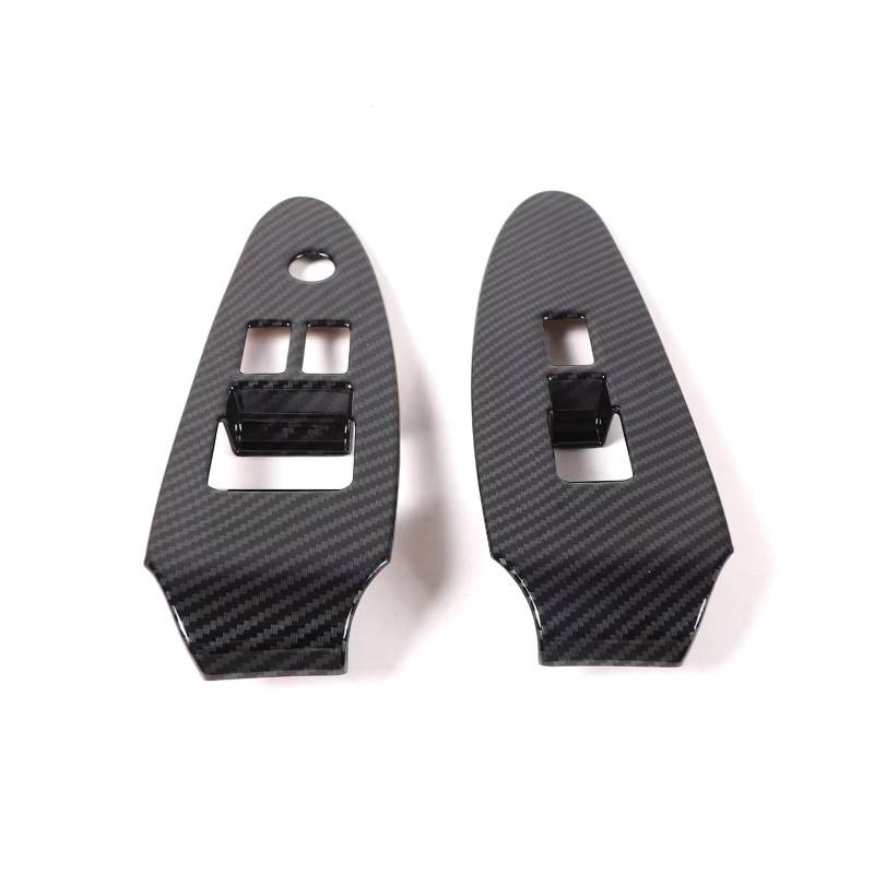 Pfdwmdoi Interieur Zubehör Für Nissan 370Z Z34 2009-2020 LHD ABS Carbon Fiber Fensterheber Control Button Panel Trim Abdeckung Aufkleber Auto Innen Car Interieurleisten von Pfdwmdoi