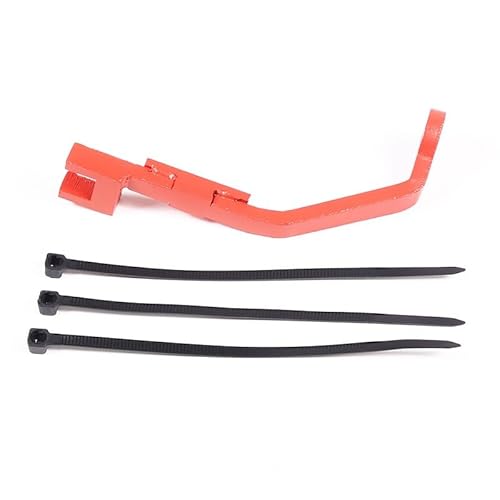 Pfdwmdoi Interieur Zubehör Für Toyota FJ Für Cruiser 2007-2021 Aluminium Legierung Heckklappe Notfall Schalter Halterung Auto Modifikation Car Interieurleisten(Red) von Pfdwmdoi