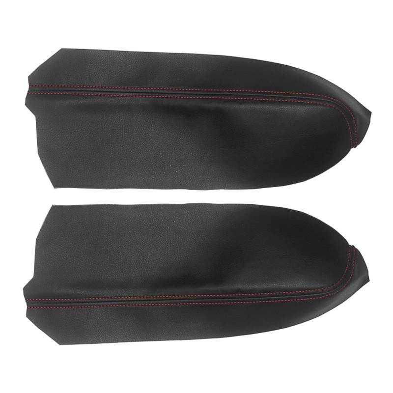 Pfdwmdoi Interieur Zubehör Für Toyota Für Prius 2004 2005 2006 2007 2008 2009 Auto-Innentürverkleidung Armlehne/Center Control Armlehne Abdeckung Trim Car Interieurleisten(Front red line) von Pfdwmdoi
