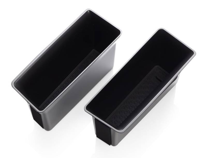 Pfdwmdoi Interieur Zubehör Für VW Für Golf 8 MK8 2020 2021 R GTI Gte Container Organizer 2Piece Auto Seite Tür Armlehne Griff Lagerung Box Car Interieurleisten(2Piece Front) von Pfdwmdoi