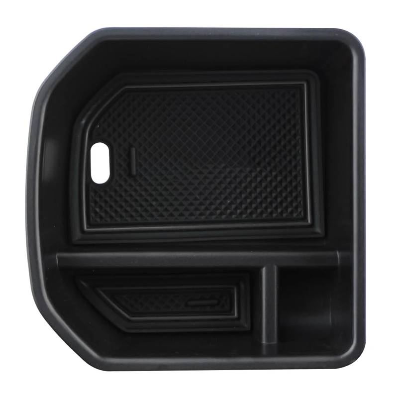 Pfdwmdoi Interieur Zubehör Für VW Für T-ROC Für Troc 2018 2019 2020 2021 2022 2023 2024 Organizer Auto Armlehne Aufbewahrungsbox Fach Car Interieurleisten(Black mat) von Pfdwmdoi