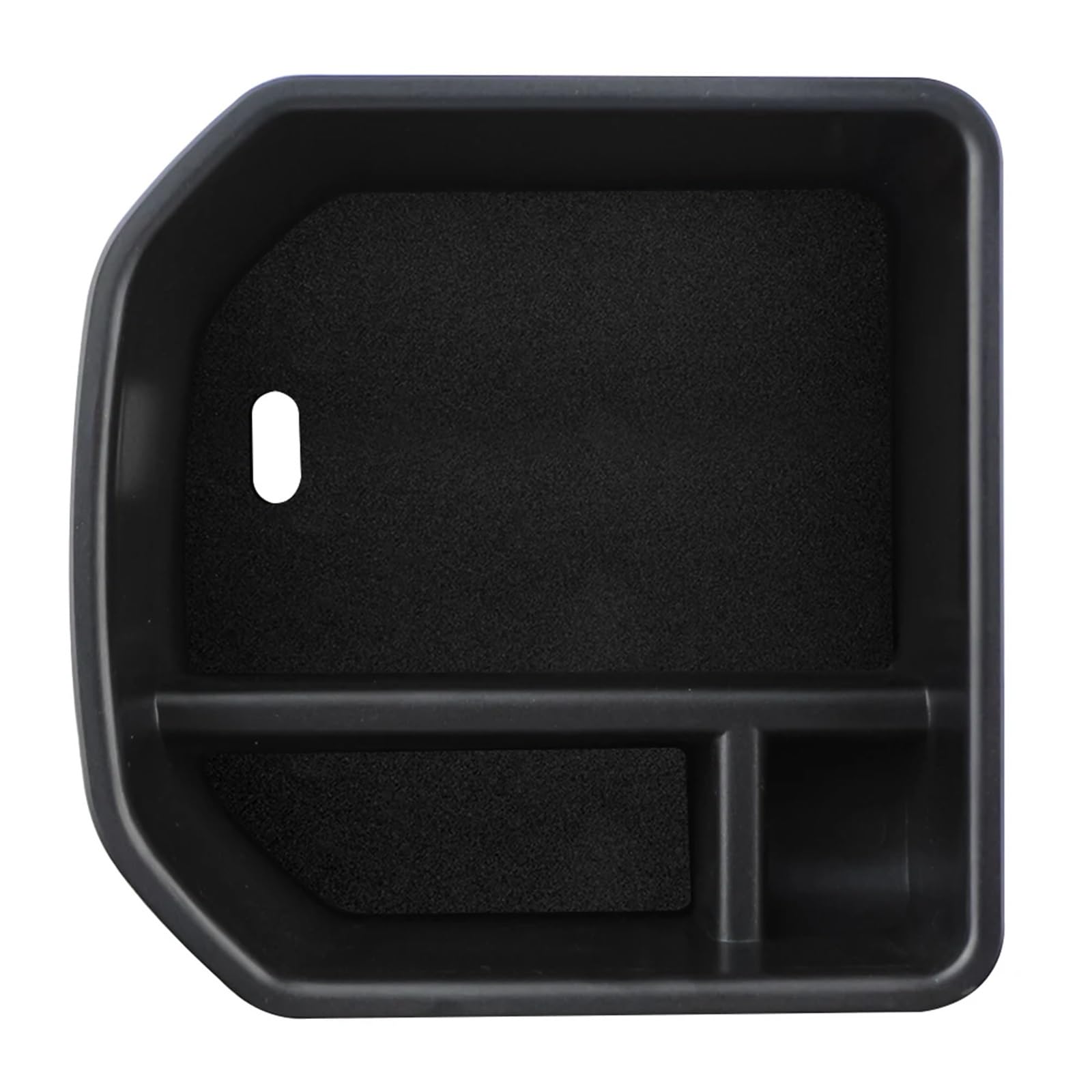Pfdwmdoi Interieur Zubehör Für VW Für T-ROC Für Troc 2018 2019 2020 2021 2022 2023 2024 Organizer Auto Armlehne Aufbewahrungsbox Fach Car Interieurleisten(Flocking mat) von Pfdwmdoi
