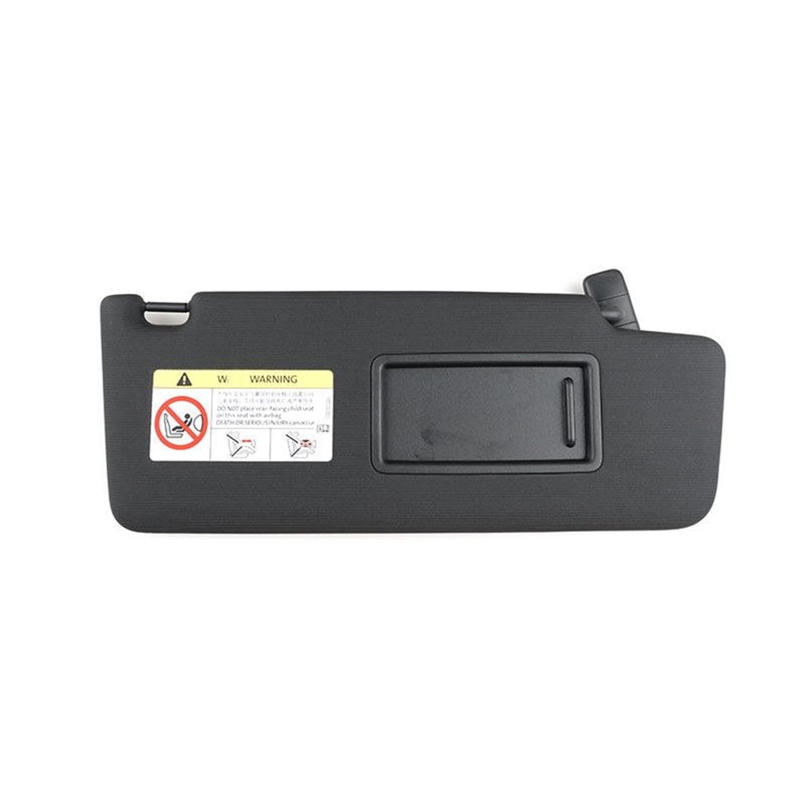 Pfdwmdoi Interieur Zubehör Für VW Für Touran L 2017 5TD857521 5TD857522 Auto Innen Links/Rechts Sonnenblende Panel Make-Up Spiegel Mit Kabel Car Interieurleisten(Black Right) von Pfdwmdoi