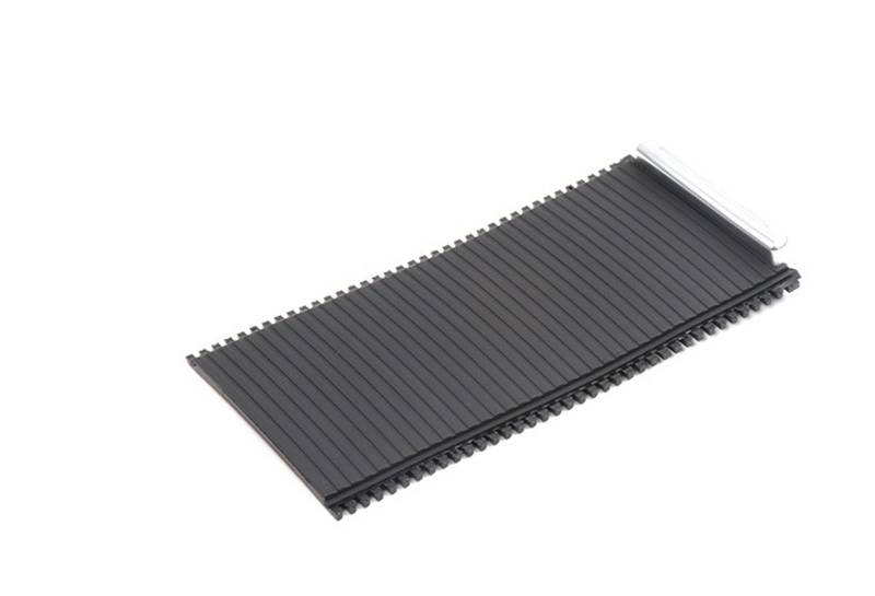 Pfdwmdoi Interieur Zubehör Für Volvo XC60 V60 S60 S60L Konsole Schiebeläden Getränkehalter Rollo Abdeckung Armlehne Box Zierring Streifen Car Interieurleisten(Black) von Pfdwmdoi
