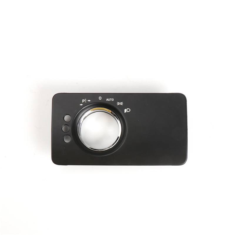 Pfdwmdoi Interieur Zubehör Für W251 Auto Scheinwerfer Schalter Taste Scheinwerfer Abdeckung Trim Für Benz R Klasse R280 R300 R350 R400 R500 2005-2017 Car Interieurleisten(B Black) von Pfdwmdoi