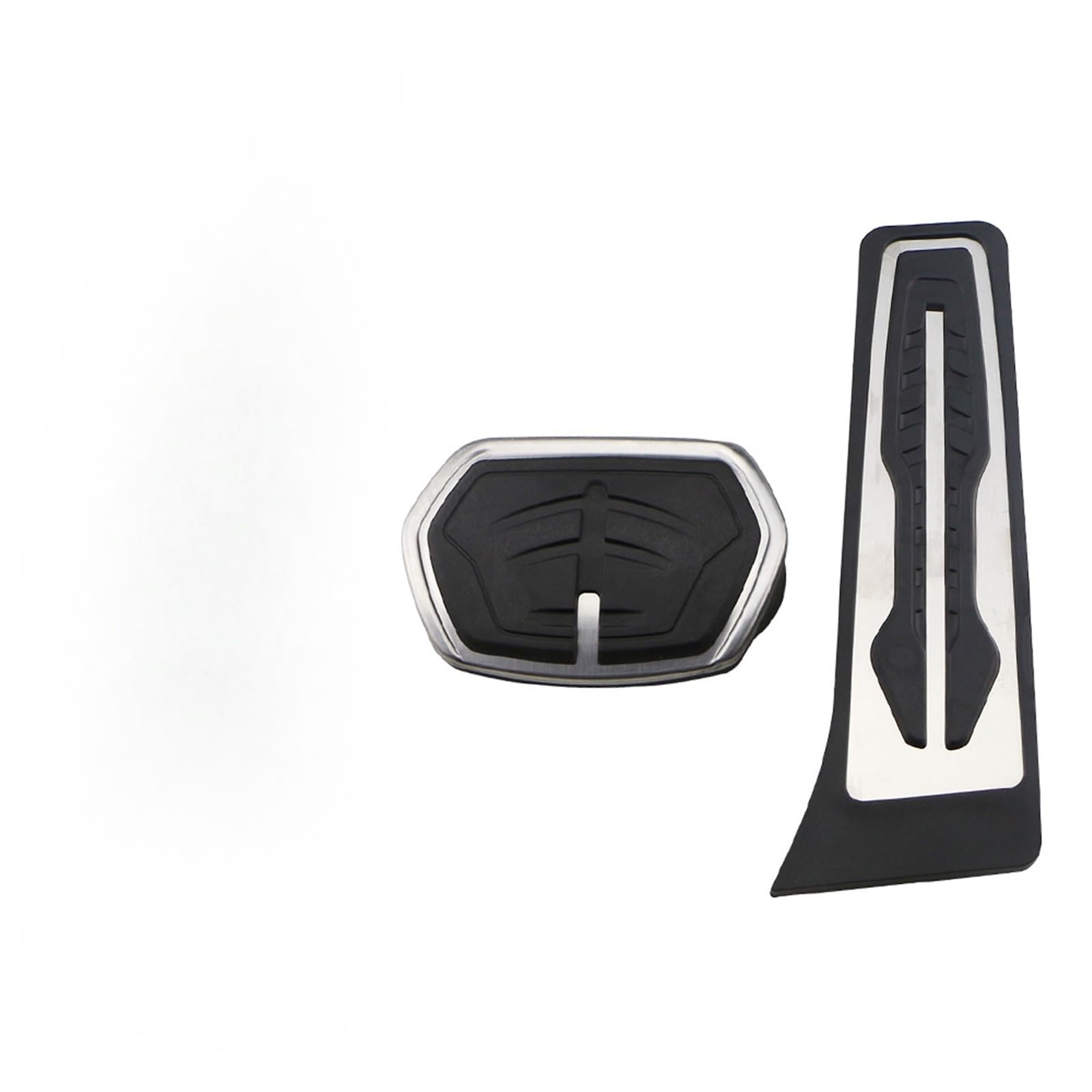 Pfdwmdoi Interieur Zubehör Für X1 F48 X2 F39 2016-2024 Gas Kraftstoff Bremspedale Pads Protector Edelstahl at LHD Auto Pedal Abdeckung Car Interieurleisten(at) von Pfdwmdoi