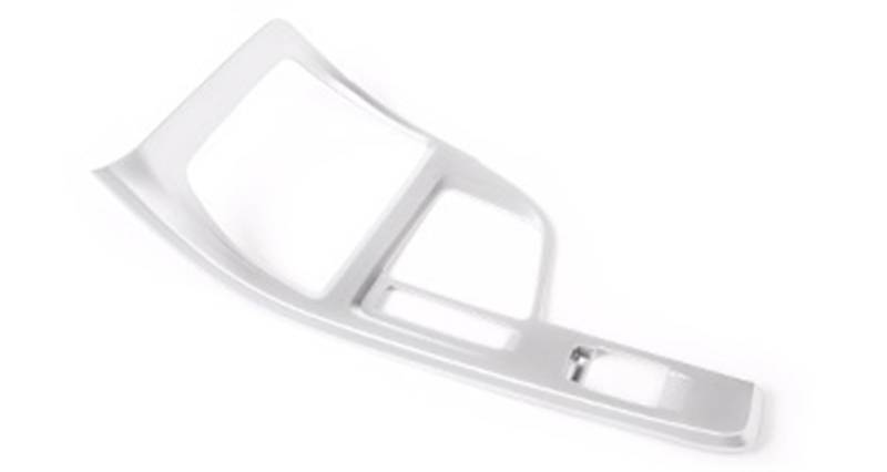 Pfdwmdoi Interieur Zubehör Für X1 F48 X2 F47 2016 2017 2018 2019 2022 LHD Auto ABS 1 Pcs Konsole Getriebe Shift Panel Dekoration Abdeckung Trim Car Interieurleisten(Silver A) von Pfdwmdoi