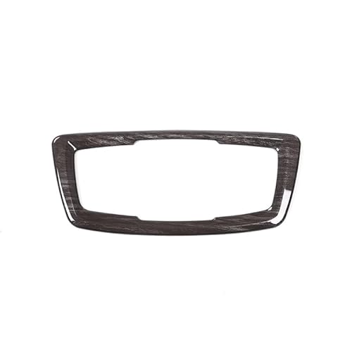 Pfdwmdoi Interieur Zubehör Für X1 F48 X2 F47 2016-2022 1 Serie F20 F22 2016-2019 ABS Carbon Fiber Auto Scheinwerfer Schalter Taste Rahmen Abdeckung Aufkleber Car Interieurleisten(Black Wood Grain) von Pfdwmdoi