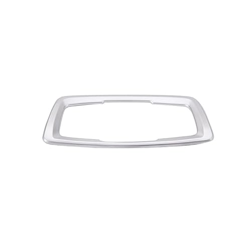 Pfdwmdoi Interieur Zubehör Für X1 F48 X2 F47 2016-2022 1 Serie F20 F22 2016-2019 ABS Carbon Fiber Auto Scheinwerfer Schalter Taste Rahmen Abdeckung Aufkleber Car Interieurleisten(Silver) von Pfdwmdoi