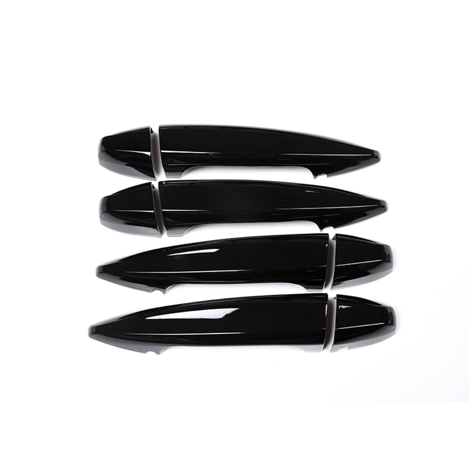 Pfdwmdoi Interieur Zubehör Für X1 X2 X5 X6 F15 F16 F47 F48 Automotive Exterior 4Piece Car Styling Außentürgriffe Abdeckung Trim Aufkleber Car Interieurleisten(Piano Black) von Pfdwmdoi