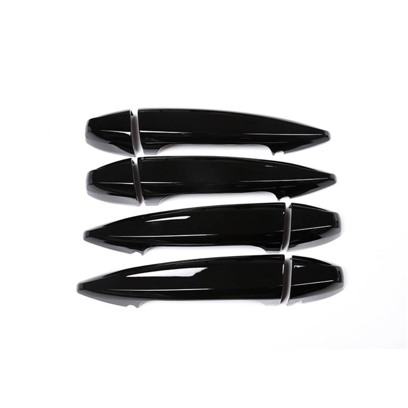 Pfdwmdoi Interieur Zubehör Für X1 X2 X5 X6 F15 F16 F47 F48 Automotive Exterior 4Piece Car Styling Außentürgriffe Abdeckung Trim Aufkleber Car Interieurleisten(Piano Black) von Pfdwmdoi
