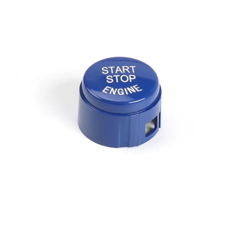 Pfdwmdoi Interieur Zubehör Für X3 F25 2011-2016 Start Stop Engine Push Button Switch Cover Eine Taste Start-Taste Eine Taste Start-Schalter Car Interieurleisten(Blue) von Pfdwmdoi