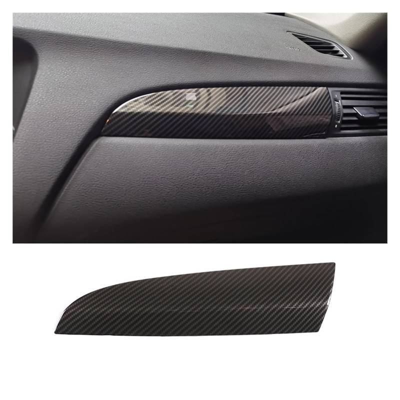 Pfdwmdoi Interieur Zubehör Für X3 X4 F25 F26 2011-2017 Autoinnenraum Center Control Panel Lenkrad Türverkleidung Aufkleber ABS Kohlefaser Car Interieurleisten(14) von Pfdwmdoi