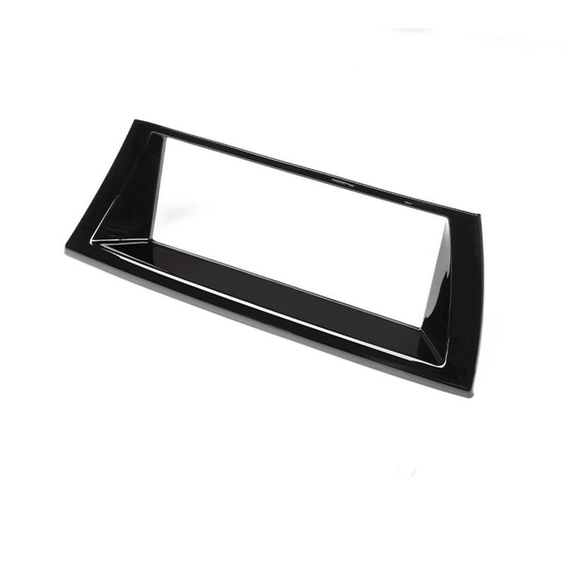 Pfdwmdoi Interieur Zubehör Für X5 E70 X6 E71 2008-2013 ABS Carbon Fiber/Schwarz Auto Navigation Dekorative Rahmen Trim Aufkleber Car Interieurleisten(Black) von Pfdwmdoi