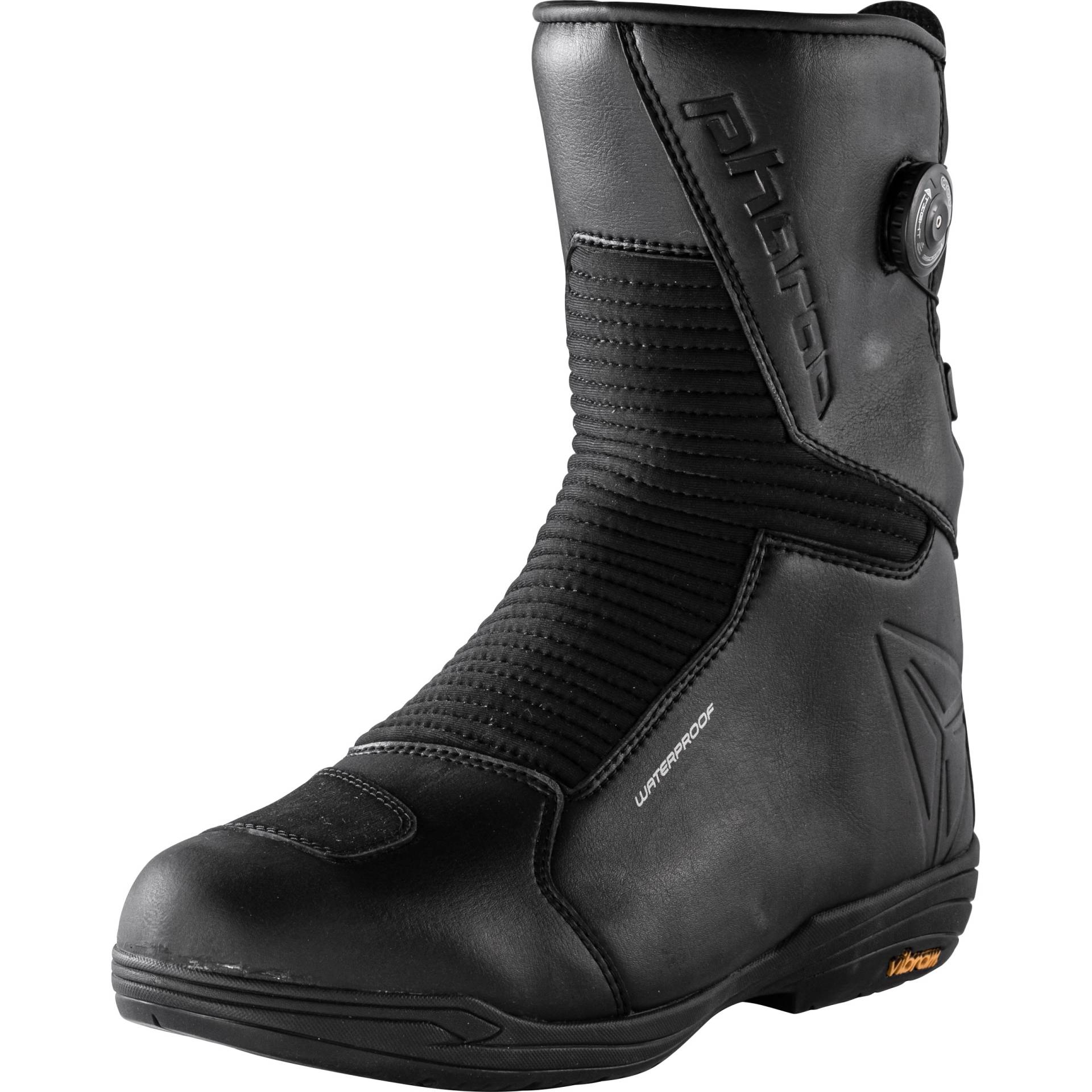 Pharao Delta WP Motorradschnürstiefel lang schwarz 40 Herren Pharao Delta WP Motorradschnürstiefel lang schwarz 40 Herren von Pharao