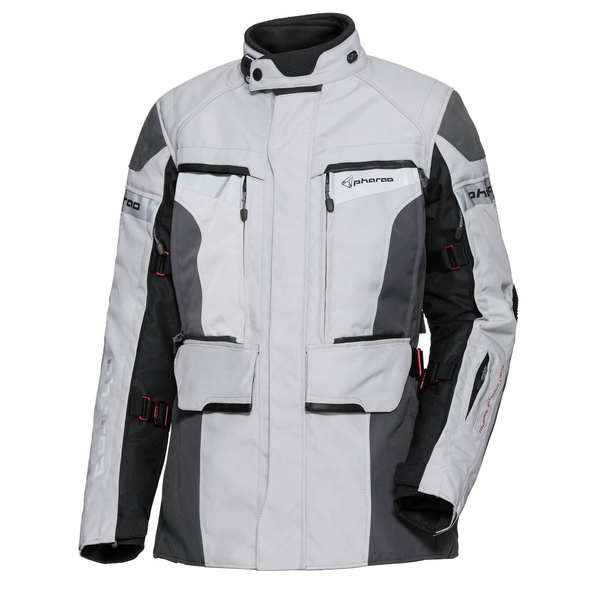 Pharao Tura WP Adv. Damen Textil-/Lederjacke hellgrau S Damen von Pharao