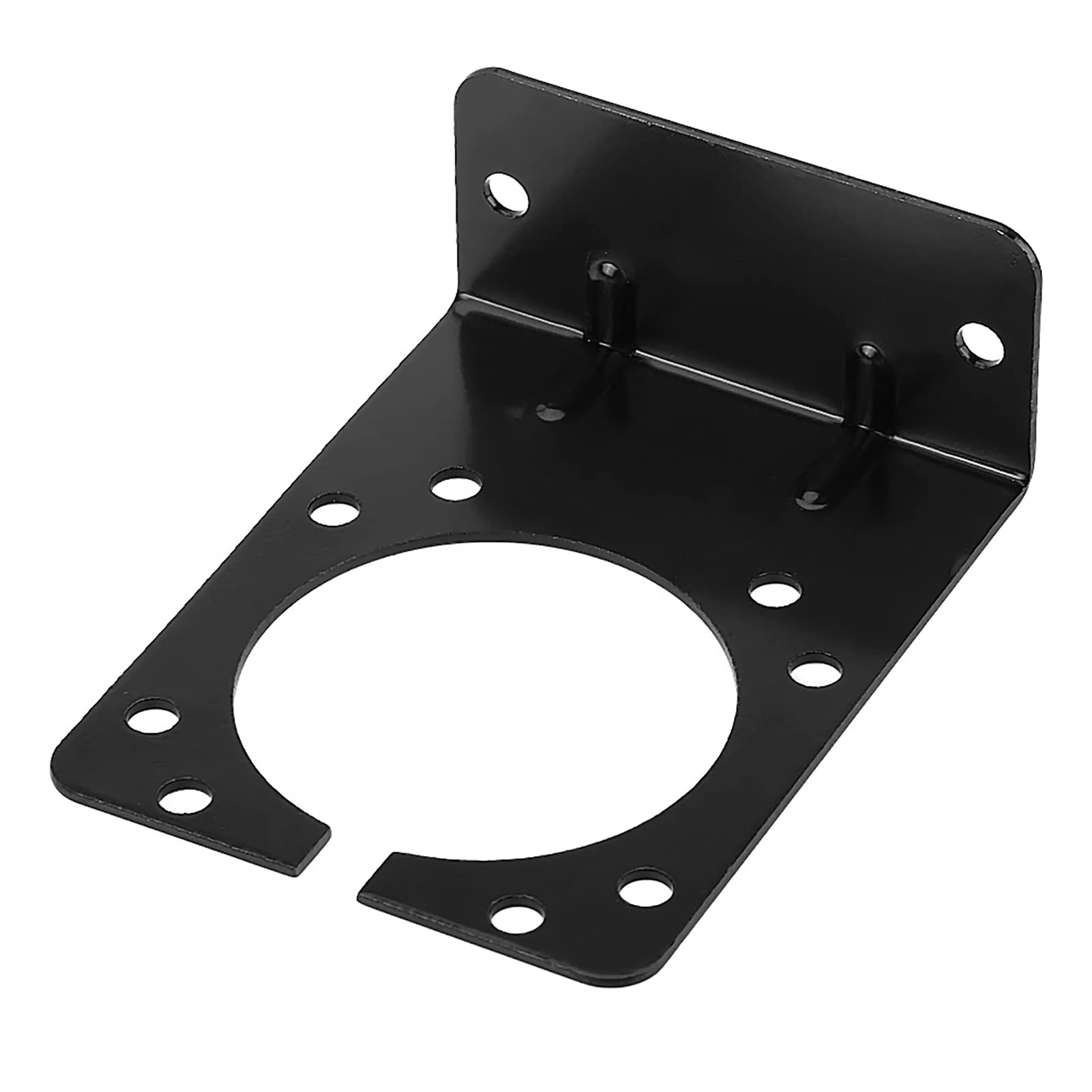 Black Metal 7 Pin Trailer -Anschlusshalterhalter für die Amerikanische Style -Steckdose Sicher für RV Camping Enthusiasten Metal Black Black Metal 7 Pin Trailer -Anschlusshalterhalter für die Amerikanische Style -Steckdose Sicher für RV Camping Enthusiasten Metal Black von Phefop