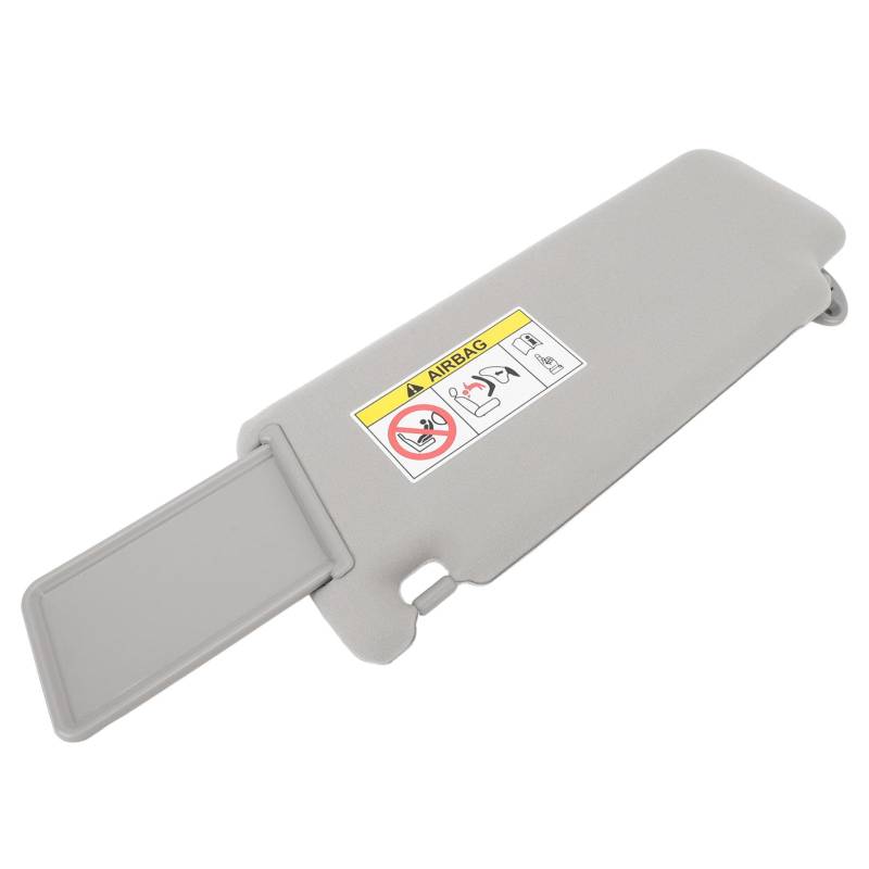 Graue Passform für Sun Visor Assembly Mirror Shielding Board für Land Cruiser Prado 2010-2023 - Stilvolle Pass -Sonnenschutz Treiber (Rechts) von Phefop