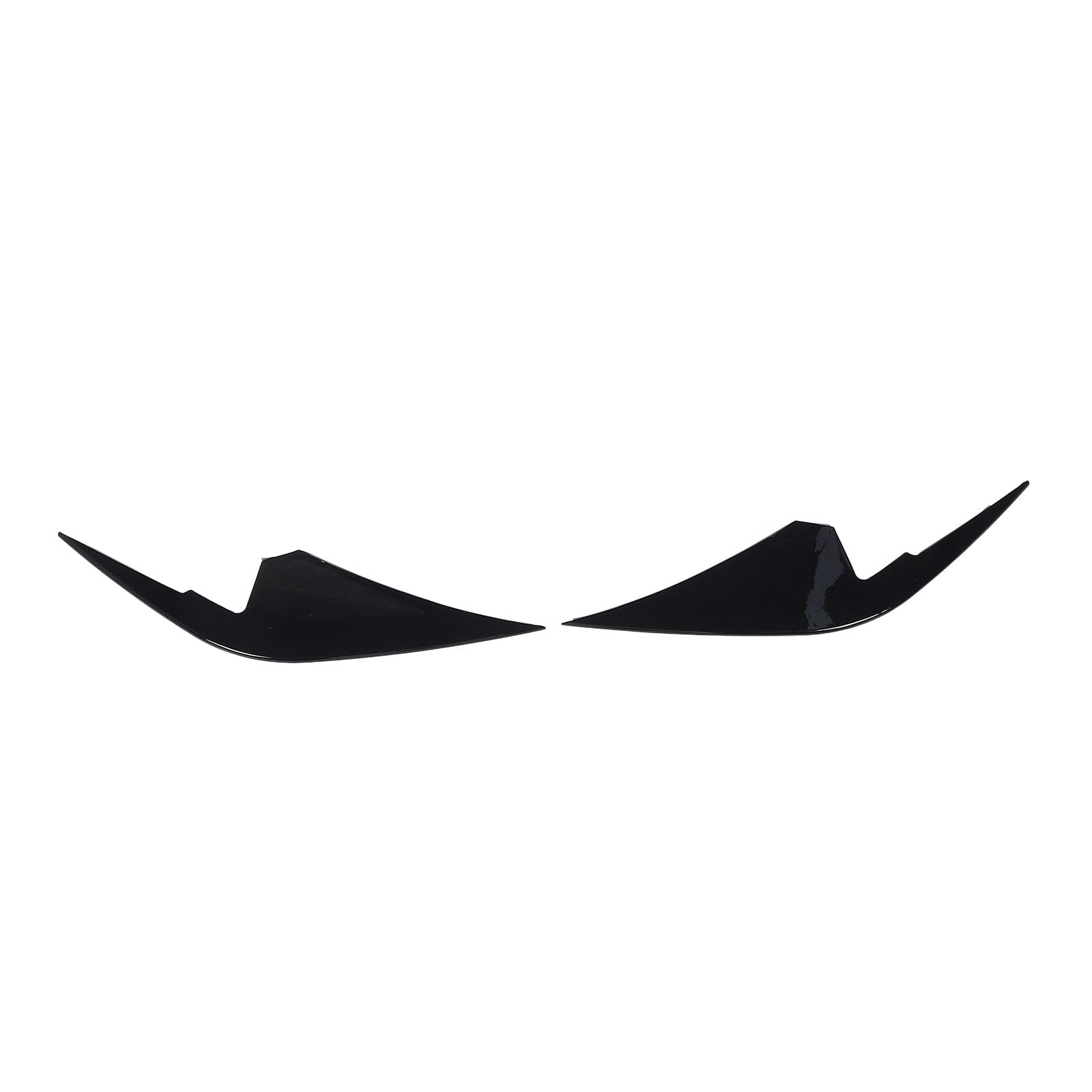 Phefop Car Spoiler Canards Kit, Schwarze Stoßfänger -Spoiler Canard Dekorative Aerodynamische Stoßstanger -Lüftungssplitterflossenverkleidung für GR86 2022 und nach Gloss Phefop Car Spoiler Canards Kit, Schwarze Stoßfänger -Spoiler Canard Dekorative Aerodynamische Stoßstanger -Lüftungssplitterflossenverkleidung für GR86 2022 und nach Gloss von Phefop