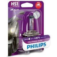 Glühlampe Sekundär PHILIPS HS1 CityVision Moto 12V, 35W von Philips