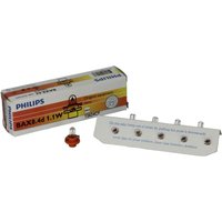 Glühlampe Sekundär PHILIPS PBX4 Orange 12V, 1,1W, 10 Stück Glühlampe Sekundär PHILIPS PBX4 Orange 12V, 1,1W, 10 Stück von Philips