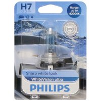 Glühlampe Halogen PHILIPS H7 WhiteVision Ultra 12V, 55W von Philips