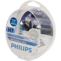 Glühlampe Halogen PHILIPS H7 WhiteVision Ultra 12V/55W, 2 Stück von Philips