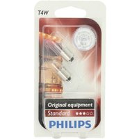 Glühlampe Sekundär PHILIPS T4W 24V/4W, 2 Stück von Philips