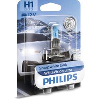 Glühlampe Halogen PHILIPS H1 WhiteVision Ultra 12V, 55W von Philips
