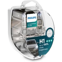Glühlampe Halogen PHILIPS H1 X-tremeVision Pro150 12V/55W, 2 Stück von Philips