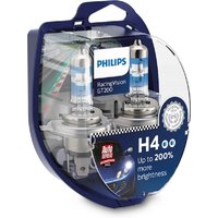 Glühlampe Halogen PHILIPS H4 RacingVision GT200 12V/60/55W, 2 Stück von Philips