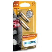 Glühlampe Sekundär PHILIPS C5W Premium 12V/5W, 2 Stück von Philips