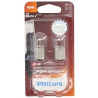 Glühlampe Sekundär PHILIPS R5W 24V/5W, 2 Stück von Philips