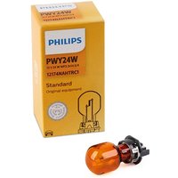 PHILIPS Glühlampe, Blinkleuchte PWY24W 12174NAHTRC1  VW,AUDI,MERCEDES-BENZ,Golf VII Schrägheck (5G1, BQ1, BE1, BE2),Golf VII Variant (BA5, BV5) von Philips