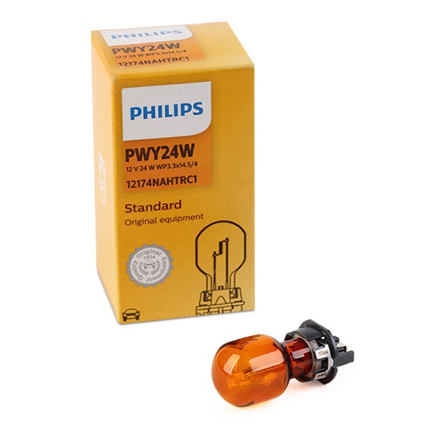 PHILIPS Glühlampe, Blinkleuchte VW,MERCEDES-BENZ,AUDI 12174NAHTRC1 GOC39202933,PWY24W PHILIPS Glühlampe, Blinkleuchte VW,MERCEDES-BENZ,AUDI 12174NAHTRC1 GOC39202933,PWY24W von Philips
