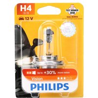 PHILIPS Glühlampe, Fernscheinwerfer H4 12342PRB1  VW,AUDI,MERCEDES-BENZ,Polo Schrägheck (6R1, 6C1) von Philips