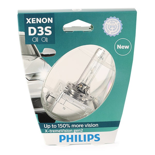 PHILIPS Glühlampe, Fernscheinwerfer VW,MERCEDES-BENZ,AUDI 42403XV2S1 N10721806,31290593,4855951 GOC37713233,11588890,LR009163,N10721801,N10721805 von Philips