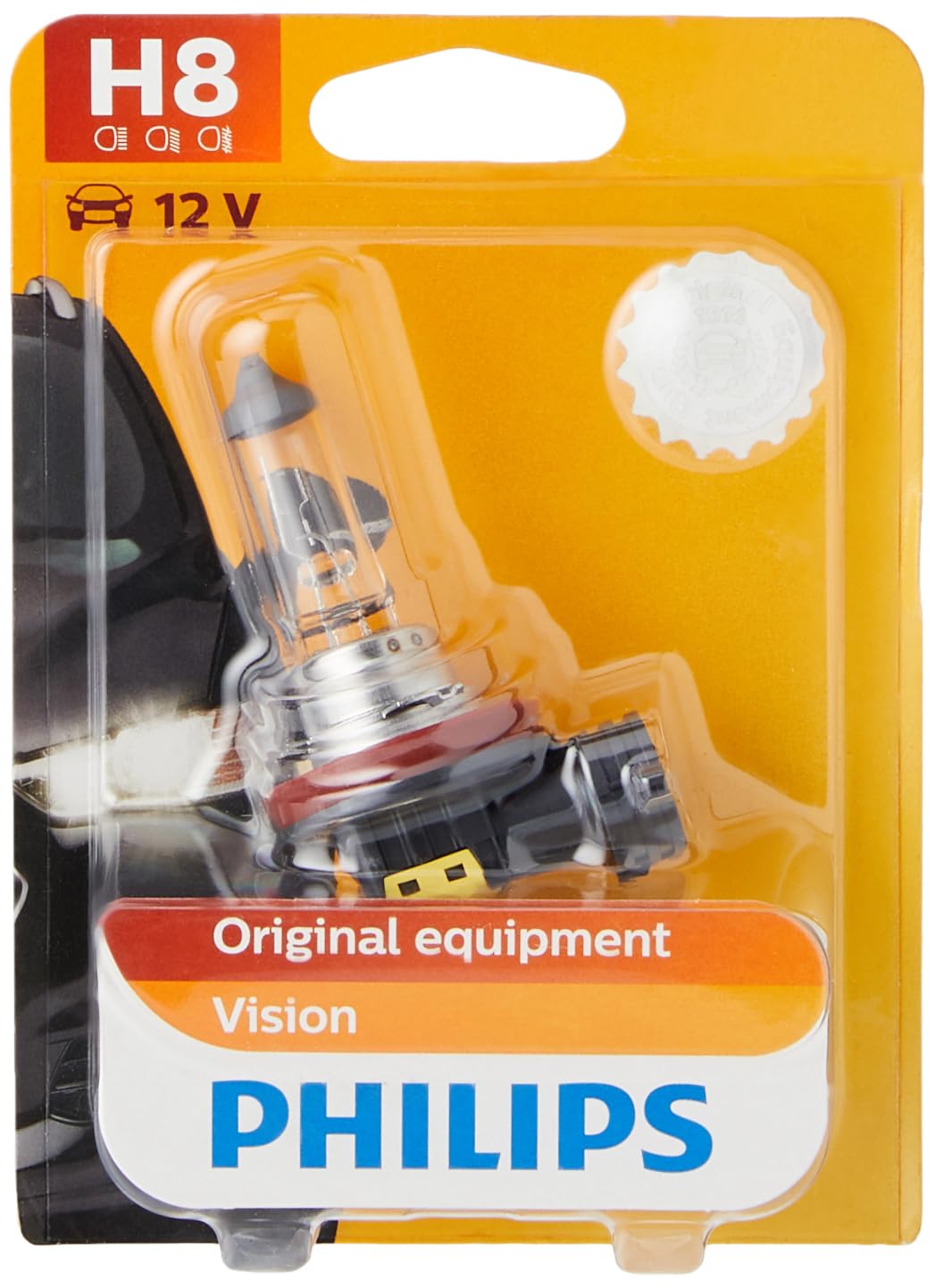 Philips 12360B1 Vision H8 Scheinwerferlampe, 1-er Blister von Philips automotive lighting