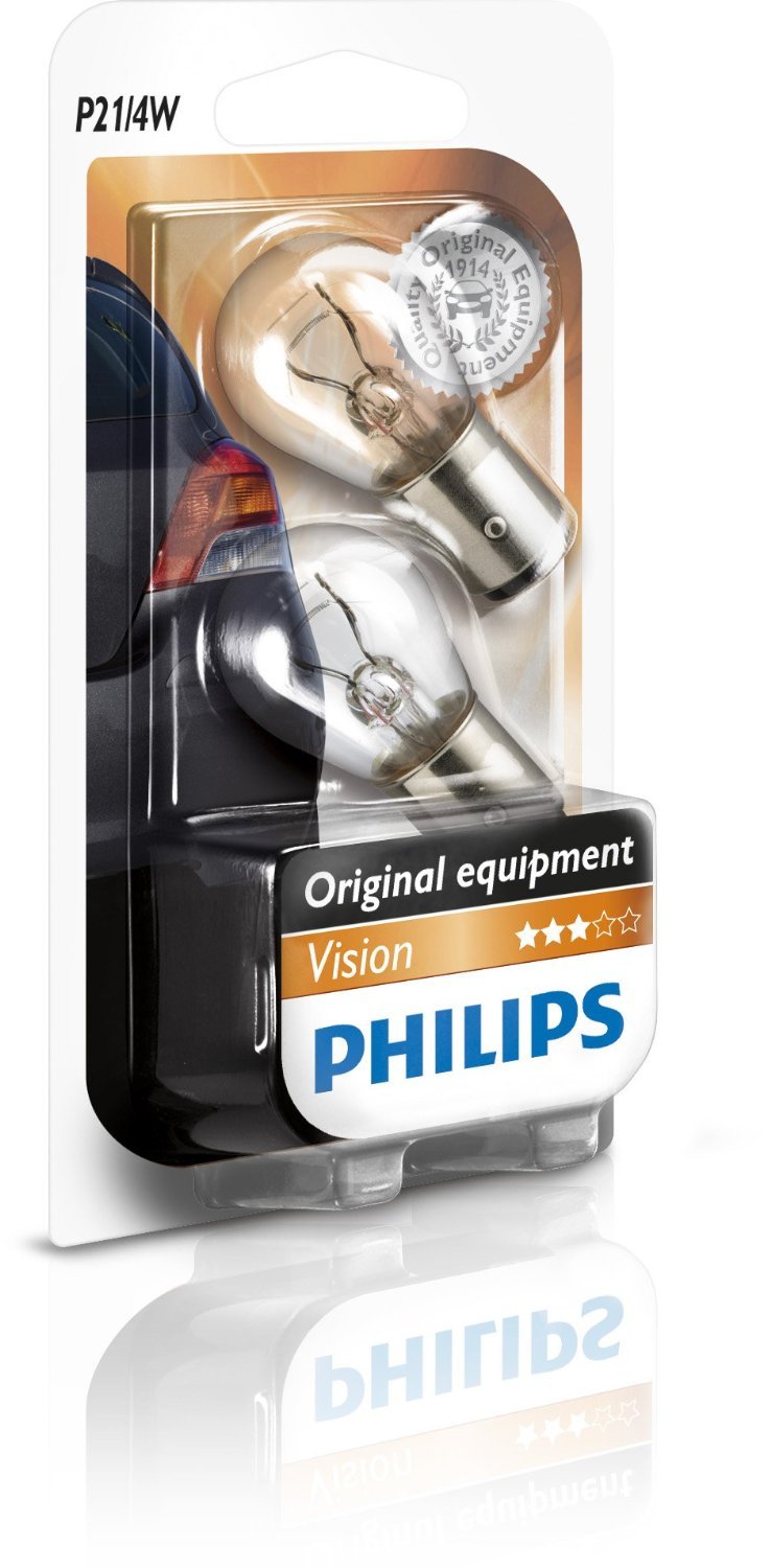 Philips 12594B2 Vision P21/4W Signallampe, 2er Blister von Philips Domestic Appliances