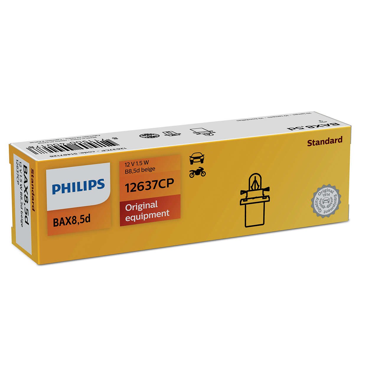 Philips 12637CP Innenbeleuchtung B8, 4D, Beige Philips 12637CP Innenbeleuchtung B8, 4D, Beige von Philips