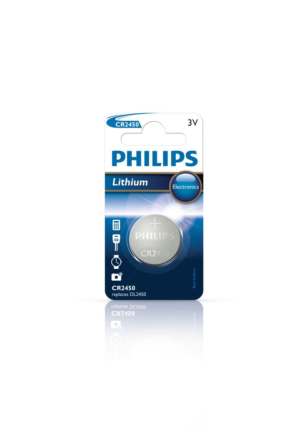 PHILIPS CR2450/10B Batteries and Lamps von PHILIPS