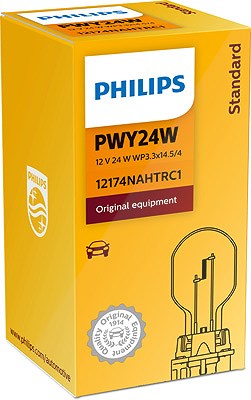 Philips Glühlampe, Blinkleuchte [Hersteller-Nr. 12174NAHTRC1] für Audi, BMW, Citroën, Ds, Ford, Infiniti, Jaguar, Land Rover, Mercedes-Benz, Mini, Ope von Philips