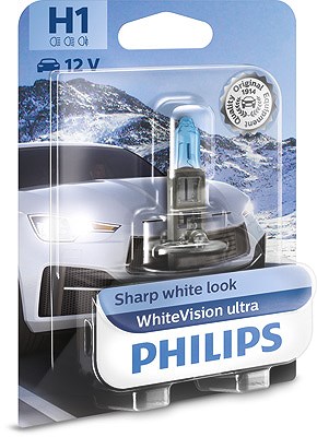Philips Glühlampe, Fernscheinwerfer [Hersteller-Nr. 12258WVUB1] für Abarth, Alfa Romeo, Alpina, Audi, BMW, Chevrolet, Chrysler, Citroën, Dacia, Daewoo von Philips