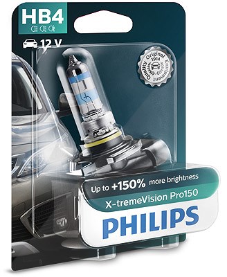 Philips Glühlampe, Fernscheinwerfer [Hersteller-Nr. 9006XVPB1] für Alpina, BMW, Chevrolet, Chrysler, Daihatsu, Dodge, Ford, Honda, Hyundai, Infiniti, von Philips