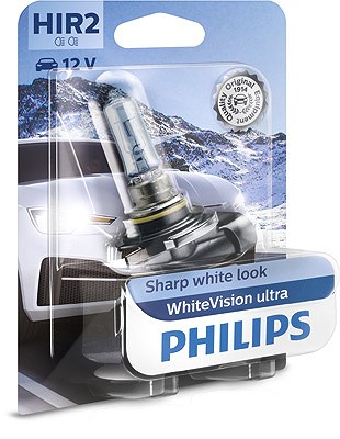 Philips Glühlampe, Fernscheinwerfer [Hersteller-Nr. 9012WVUB1] für Chevrolet, Chrysler, Dodge, Fiat, Ford, Hyundai, Infiniti, Jaguar, Jeep, Lancia, La von Philips