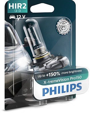 Philips Glühlampe, Fernscheinwerfer [Hersteller-Nr. 9012XVPB1] für Chevrolet, Chrysler, Dodge, Fiat, Ford, Hyundai, Infiniti, Jaguar, Jeep, Lancia, La von Philips