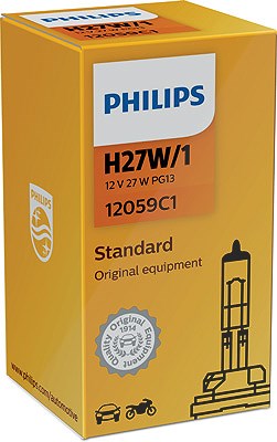 Philips Glühlampe, Nebelscheinwerfer [Hersteller-Nr. 12059C1] für Chevrolet, Daewoo, Hyundai, Kia, Ssangyong von Philips