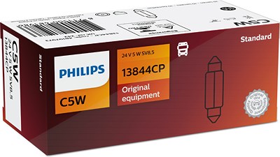 Philips Glühlampe, Positions-/Begrenzungsleuchte [Hersteller-Nr. 13844CP] für Mercedes-Benz von Philips
