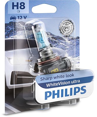 Philips Glühlampe, Tagfahrleuchte [Hersteller-Nr. 12360WVUB1] für Alpina, Audi, BMW, Chevrolet, Citroën, Daihatsu, Fiat, Ford, Ford Usa, Honda, Hyunda von Philips